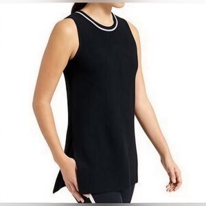 NWT ATHLETA On The Town Sweater Tunic Top- Lightweight Semi-Fitted Sporty Sz M